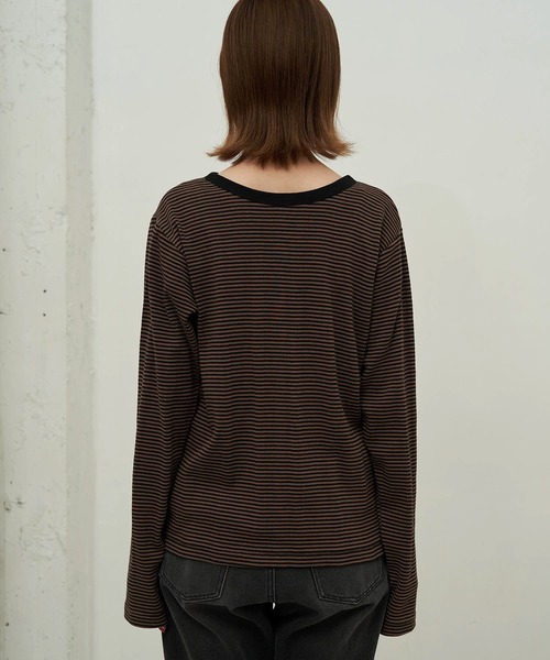 MILLER(ミラー)の「【WEB限定】【Miller/ミラー別注】2WAY/カーディガン(カーディガン/ボレロ・レディース・ダークブラウン/グリーン/ブルー・38)」の4枚目の写真
