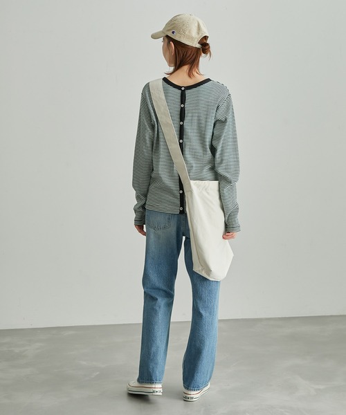 MILLER(ミラー)の「【WEB限定】【Miller/ミラー別注】2WAY/カーディガン(カーディガン/ボレロ・レディース・ダークブラウン/グリーン/ブルー・38)」の10枚目の写真