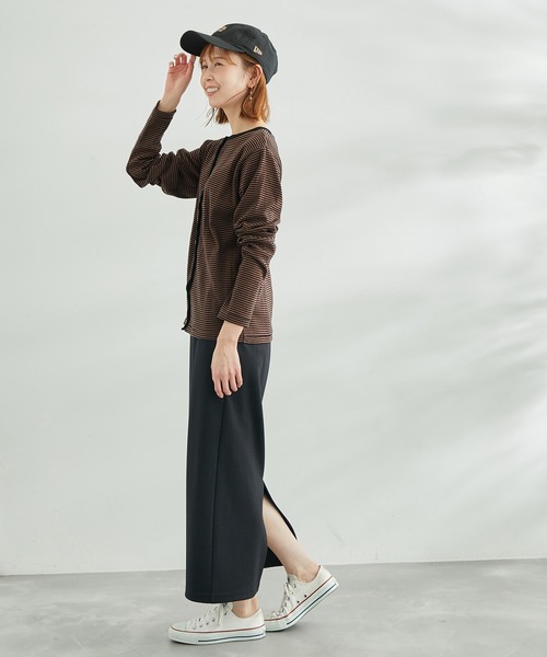 MILLER(ミラー)の「【WEB限定】【Miller/ミラー別注】2WAY/カーディガン(カーディガン/ボレロ・レディース・ダークブラウン/グリーン/ブルー・38)」の20枚目の写真
