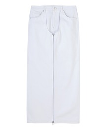 JOHN LAWRENCE SULLIVAN（ジョンローレンスサリバン）の「WASHED DENIM ZIPPED LONG SKIRT（スカート）」