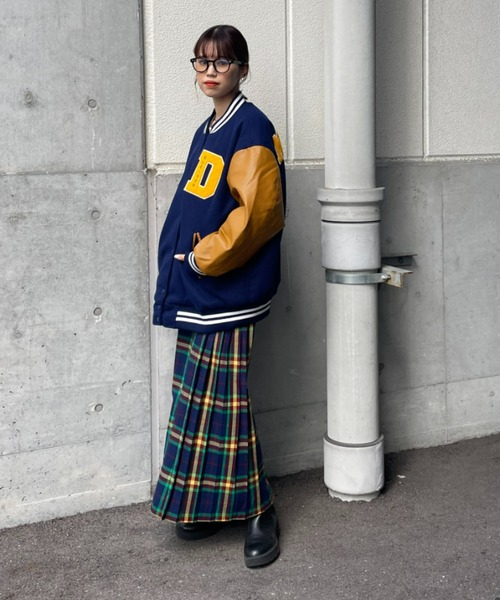 RODEO CROWNS WIDE BOWL（ロデオクラウンズワイドボウル）の「サイドプリーツチェックスカート（スカート・レディース・レッド系その他/ブルー系その他3・FREE）」の11枚目の写真