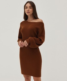 Love,Bonito | ライリン マルチウェイニット ミディドレス(ワンピース)