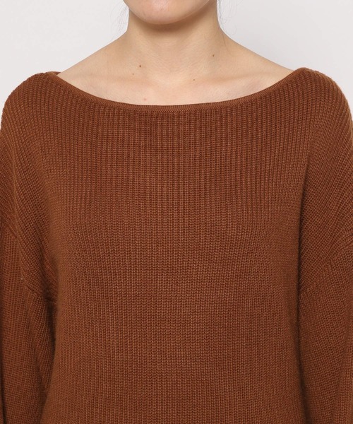 Love,Bonito（ラブボニート）の「ライリン マルチウェイニット ミディドレス（ワンピース・レディース・ブラウン/イエロー・X-SMALL/SMALL/MEDIUM/LARGE）」の13枚目の写真