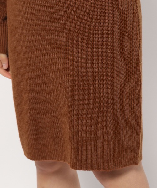 Love,Bonito（ラブボニート）の「ライリン マルチウェイニット ミディドレス（ワンピース・レディース・ブラウン/イエロー・X-SMALL/SMALL/MEDIUM/LARGE）」の15枚目の写真