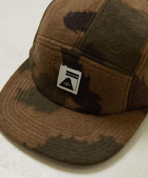 POLeR（ポーラー）の「POLeR×FREAK'S STORE/ポーラー×フリークスストア 別注FLEECE JET CAP（キャップ・メンズ・ブラック/カモフラージュ・ONE SIZE）」の6枚目の写真