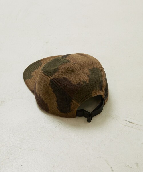 POLeR（ポーラー）の「POLeR×FREAK'S STORE/ポーラー×フリークスストア 別注FLEECE JET CAP（キャップ・メンズ・ブラック/カモフラージュ・ONE SIZE）」の3枚目の写真