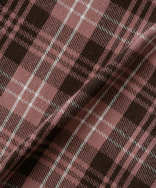 NANO universe（ナノユニバース）の「LB.04/別注ALASKAN チェックシャツ（シャツ/ブラウス・メンズ・ピンク/チャコール/その他1・S/M/L）」の15枚目の写真