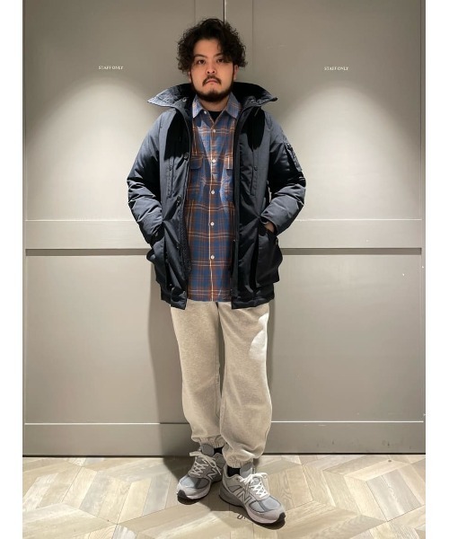 NANO universe（ナノユニバース）の「LB.04/別注ALASKAN チェックシャツ（シャツ/ブラウス・メンズ・ピンク/チャコール/その他1・S/M/L）」の16枚目の写真