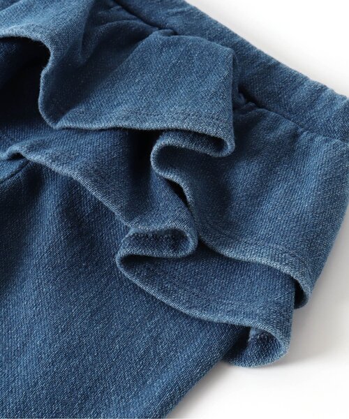 Ampersand（アンパサンド）の「フリルふんわりニットレギンス（その他パンツ・キッズ・ピンク/ネイビー/ベージュ/ブルー・80/90/95/100/110/120/130/140）」の12枚目の写真