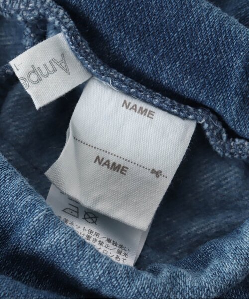 Ampersand（アンパサンド）の「フリルふんわりニットレギンス（その他パンツ・キッズ・ピンク/ネイビー/ベージュ/ブルー・80/90/95/100/110/120/130/140）」の5枚目の写真