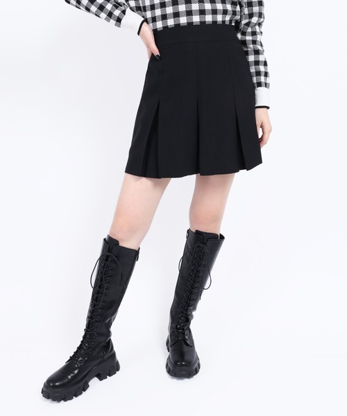 WC（ダブル シー）の「ボックスプリーツスカパン（スカート・レディース・ブラック・FREE）」の6枚目の写真