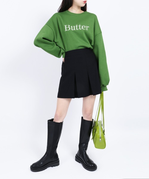 WC（ダブル シー）の「ボックスプリーツスカパン（スカート・レディース・ブラック・FREE）」の4枚目の写真