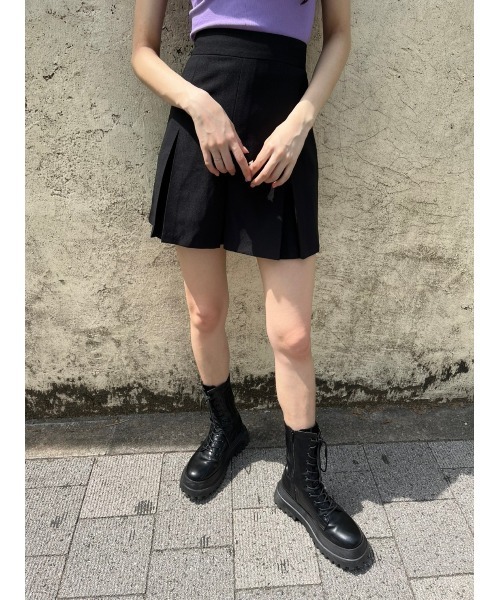 WC（ダブル シー）の「ボックスプリーツスカパン（スカート・レディース・ブラック・FREE）」の10枚目の写真