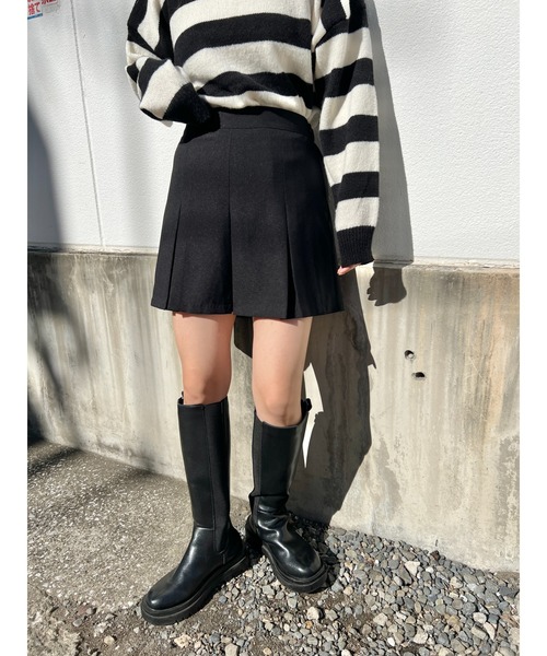 WC（ダブル シー）の「ボックスプリーツスカパン（スカート・レディース・ブラック・FREE）」の20枚目の写真