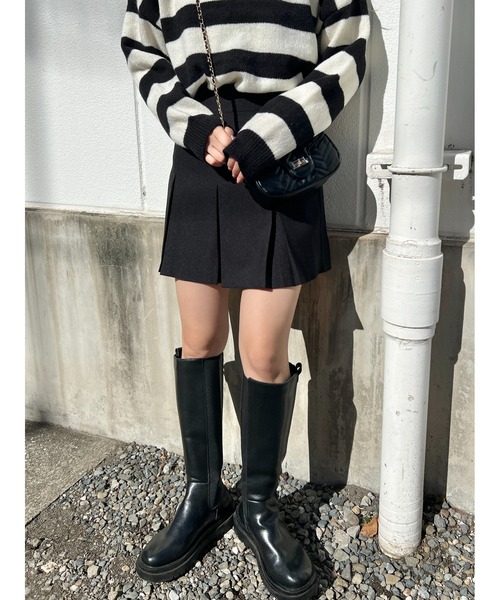 WC（ダブル シー）の「ボックスプリーツスカパン（スカート・レディース・ブラック・FREE）」の21枚目の写真