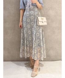 dazzlin | パステルレースフレアスカート(スカート)