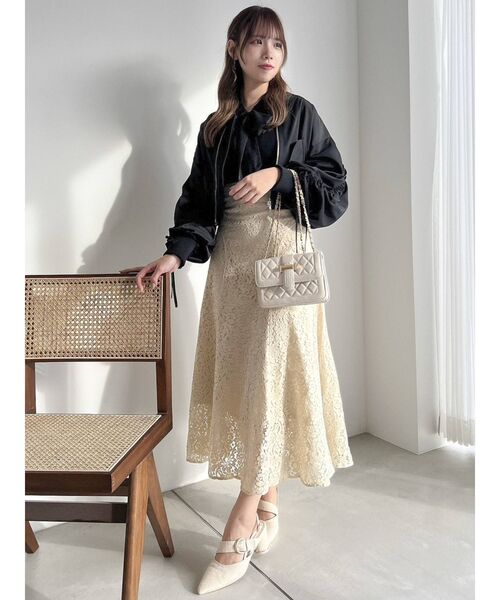 dazzlin(ダズリン)の「パステルレースフレアスカート(スカート・レディース・ブルー/ピンク/イエロー・SMALL/MEDIUM)」の14枚目の写真