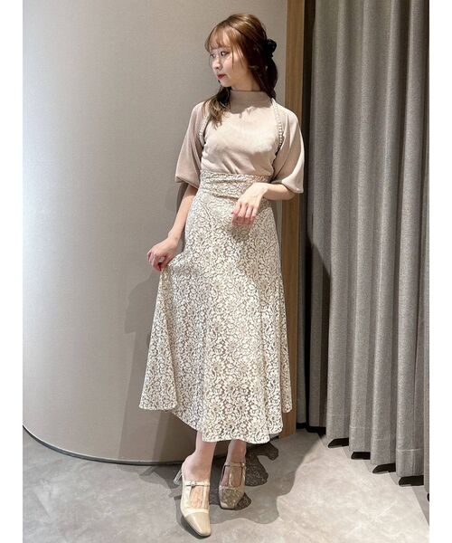 dazzlin(ダズリン)の「パステルレースフレアスカート(スカート・レディース・ブルー/ピンク/イエロー・SMALL/MEDIUM)」の15枚目の写真