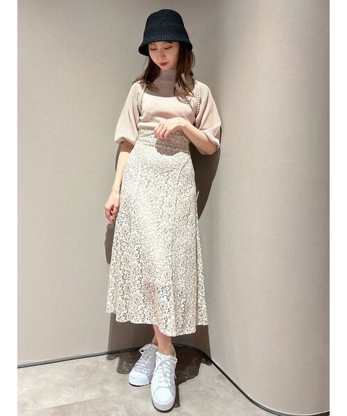 dazzlin(ダズリン)の「パステルレースフレアスカート(スカート・レディース・ブルー/ピンク/イエロー・SMALL/MEDIUM)」の17枚目の写真