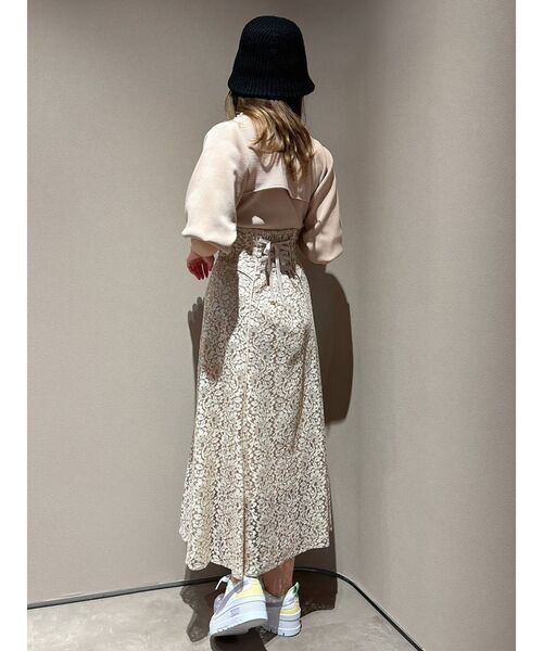 dazzlin(ダズリン)の「パステルレースフレアスカート(スカート・レディース・ブルー/ピンク/イエロー・SMALL/MEDIUM)」の18枚目の写真