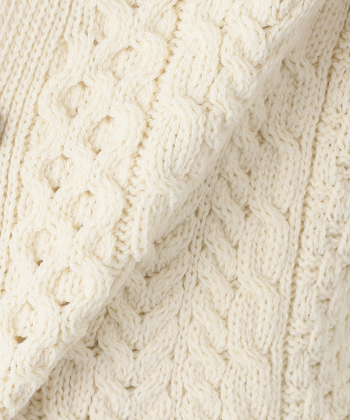 INVERALLAN（インバーアラン）の「【INVERALLAN / インバーアラン】Vネックカーディガン（カーディガン/ボレロ・メンズ・ホワイト系その他/ブラック/オレンジ・MEDIUM/LARGE/X-LARGE）」の14枚目の写真