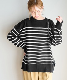 ROPE' PICNIC | 【WEB限定】ビッグシルエットボーダーニット(ニット/セーター)