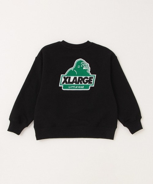 エクストララージ　キッズ ベビー　ワイドシルエットトレーナー XLARGE KIDS（エクストララージキッズ）の「パンクファニーゴリラ