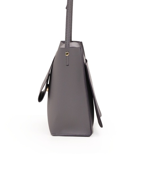 T・S・L（ティーエスエル）の「一枚合皮ミニショルダーバッグ（ショルダーバッグ・レディース・ミント/チャコールグレー/レモンイエロー/アイボリー・FREE）」の11枚目の写真