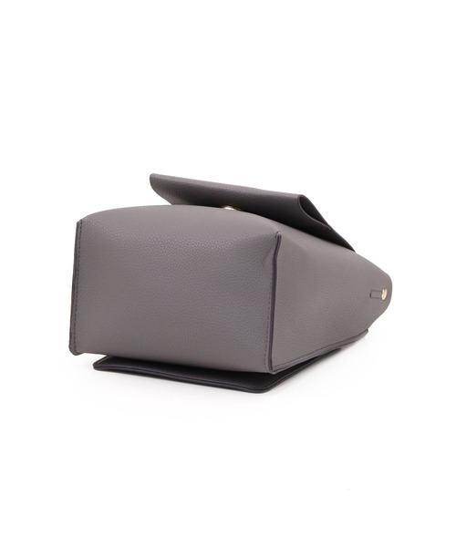 T・S・L（ティーエスエル）の「一枚合皮ミニショルダーバッグ（ショルダーバッグ・レディース・ミント/チャコールグレー/レモンイエロー/アイボリー・FREE）」の12枚目の写真