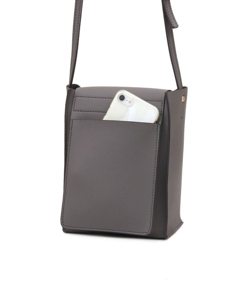 T・S・L（ティーエスエル）の「一枚合皮ミニショルダーバッグ（ショルダーバッグ・レディース・ミント/チャコールグレー/レモンイエロー/アイボリー・FREE）」の10枚目の写真