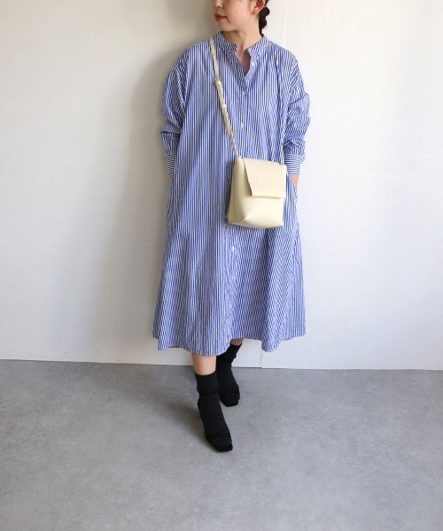 T・S・L（ティーエスエル）の「一枚合皮ミニショルダーバッグ（ショルダーバッグ・レディース・ミント/チャコールグレー/レモンイエロー/アイボリー・FREE）」の6枚目の写真