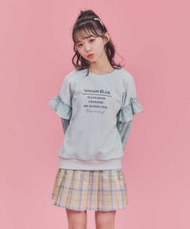 VIVIAN BLUE | 【VIVIAN BLUE】袖切り替えスウェット(スウェット)