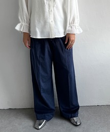 ベロアコールウエストシャーリングパンツ