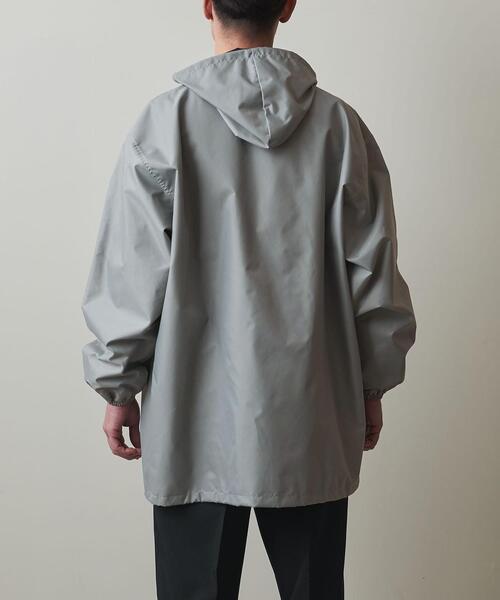 Steven Alan（スティーブンアラン）の「＜GAME SPORTSWEAR × Steven Alan＞ 441C ZIP HOOD JACKET/ジャケット（ナイロンジャケット・メンズ・ライトグレー/ブラック・S/M/L）」の5枚目の写真