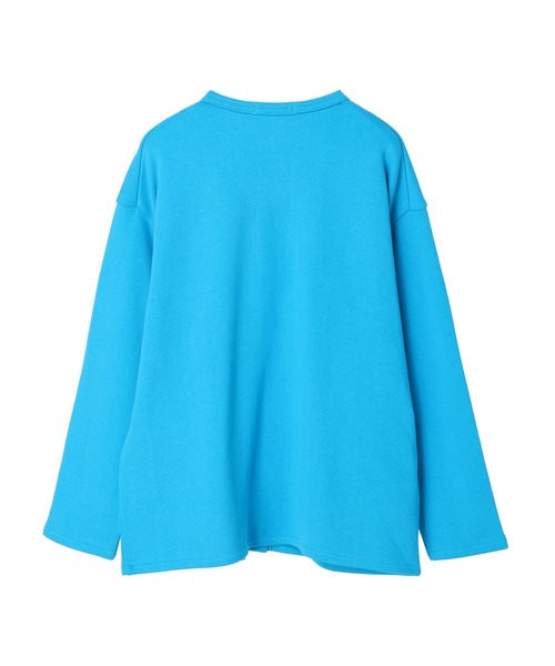 AMERICAN HOLIC(アメリカンホリック)の「ドットボタン裏毛カーディガン(カーディガン/ボレロ・レディース・グリーン/ブルー/アイボリー/ブラック/オレンジ・L/M)」の10枚目の写真