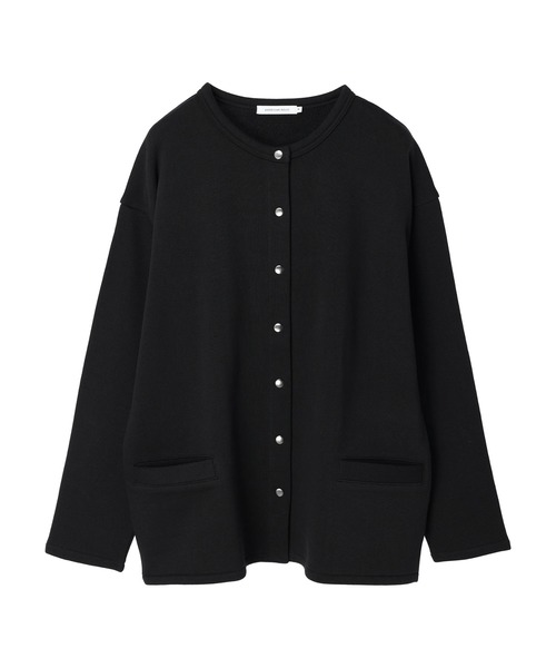 AMERICAN HOLIC(アメリカンホリック)の「ドットボタン裏毛カーディガン(カーディガン/ボレロ・レディース・グリーン/ブルー/アイボリー/ブラック/オレンジ・L/M)」の9枚目の写真