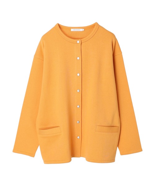 AMERICAN HOLIC(アメリカンホリック)の「ドットボタン裏毛カーディガン(カーディガン/ボレロ・レディース・グリーン/ブルー/アイボリー/ブラック/オレンジ・L/M)」の13枚目の写真