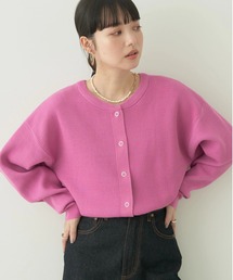 earth music&ecology | スナップ釦リブカーディガン(カーディガン/ボレロ)