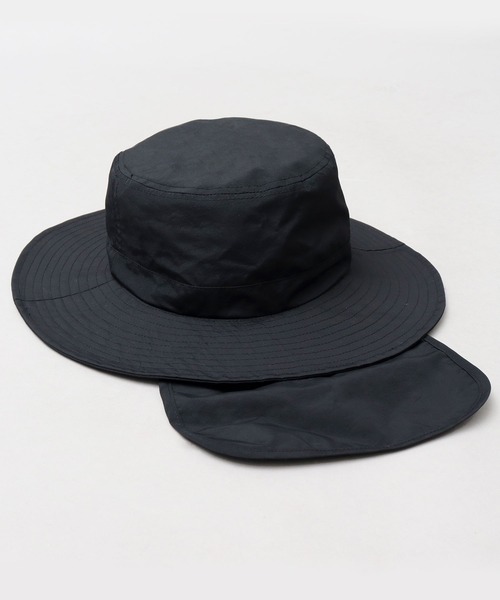 Basiquenti（ベーシックエンティ）の「撥水加工 ナイロン サンシェード付き アドベンチャーハット（ハット・メンズ・ベージュ/ブラック/グレー/カーキ・FREE）」の18枚目の写真