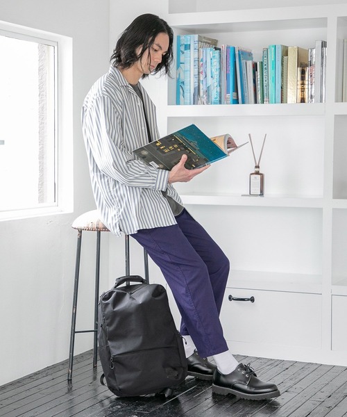 niko and...(ニコアンド)の「TEXCOTT AIR オープンカラーシャツ(シャツ/ブラウス・メンズ・サックスブルー/オフホワイト/その他1/その他2・MEDIUM/LARGE)」の6枚目の写真