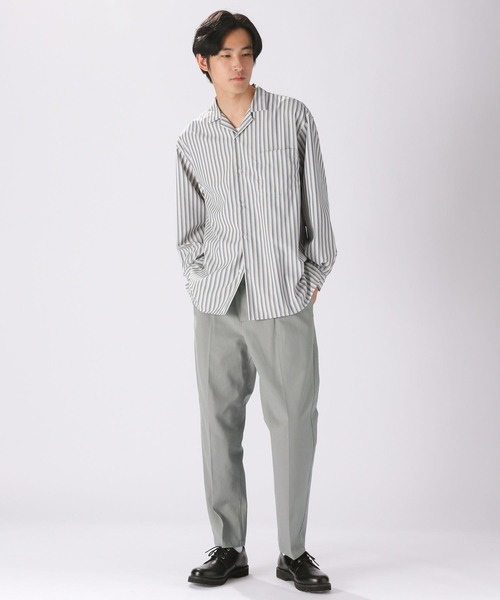 niko and...(ニコアンド)の「TEXCOTT AIR オープンカラーシャツ(シャツ/ブラウス・メンズ・サックスブルー/オフホワイト/その他1/その他2・MEDIUM/LARGE)」の14枚目の写真