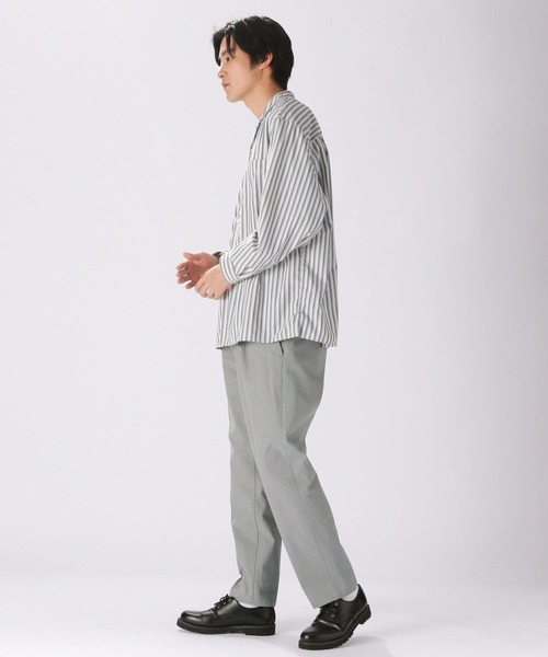 niko and...(ニコアンド)の「TEXCOTT AIR オープンカラーシャツ(シャツ/ブラウス・メンズ・サックスブルー/オフホワイト/その他1/その他2・MEDIUM/LARGE)」の15枚目の写真