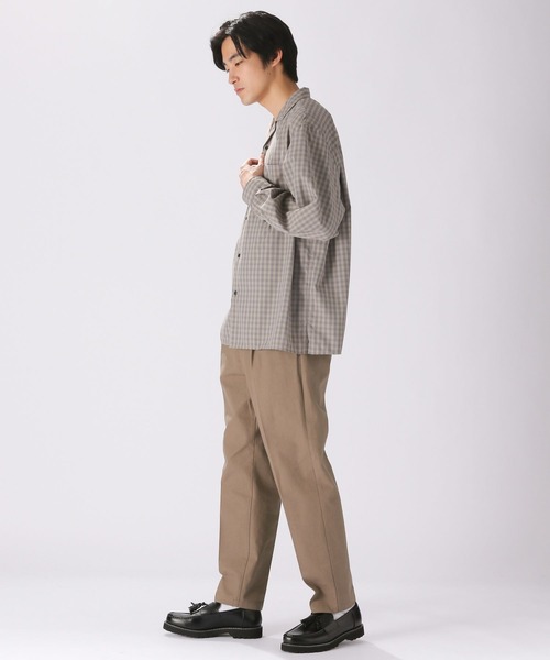 niko and...(ニコアンド)の「TEXCOTT AIR オープンカラーシャツ(シャツ/ブラウス・メンズ・サックスブルー/オフホワイト/その他1/その他2・MEDIUM/LARGE)」の16枚目の写真