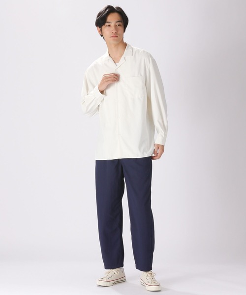 niko and...(ニコアンド)の「TEXCOTT AIR オープンカラーシャツ(シャツ/ブラウス・メンズ・サックスブルー/オフホワイト/その他1/その他2・MEDIUM/LARGE)」の18枚目の写真