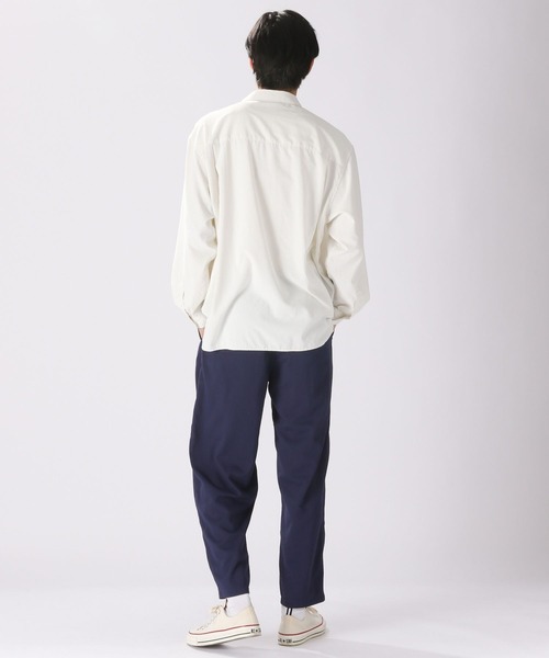 niko and...(ニコアンド)の「TEXCOTT AIR オープンカラーシャツ(シャツ/ブラウス・メンズ・サックスブルー/オフホワイト/その他1/その他2・MEDIUM/LARGE)」の19枚目の写真