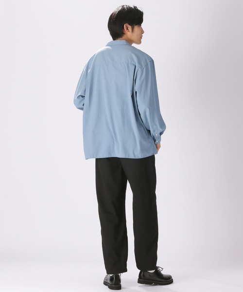 niko and...(ニコアンド)の「TEXCOTT AIR オープンカラーシャツ(シャツ/ブラウス・メンズ・サックスブルー/オフホワイト/その他1/その他2・MEDIUM/LARGE)」の21枚目の写真