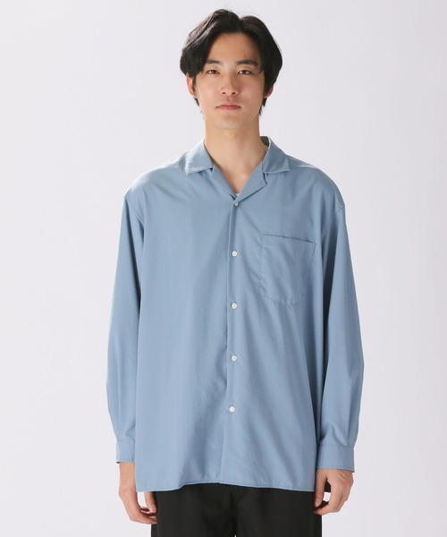 niko and...(ニコアンド)の「TEXCOTT AIR オープンカラーシャツ(シャツ/ブラウス・メンズ・サックスブルー/オフホワイト/その他1/その他2・MEDIUM/LARGE)」の22枚目の写真