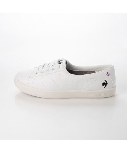 le coq sportif(ルコックスポルティフ)の「ミディアムコートスタイルスニーカー(LCS フルシュ)(スニーカー・レディース・ホワイト/ブラック/ライトベージュ・22.5cm/24cm/23cm/24.5cm/23.5cm/25cm)」の7枚目の写真