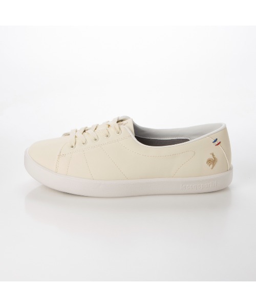 le coq sportif(ルコックスポルティフ)の「ミディアムコートスタイルスニーカー(LCS フルシュ)(スニーカー・レディース・ホワイト/ブラック/ライトベージュ・22.5cm/24cm/23cm/24.5cm/23.5cm/25cm)」の13枚目の写真