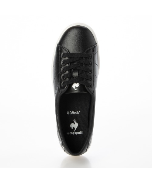 le coq sportif(ルコックスポルティフ)の「ミディアムコートスタイルスニーカー(LCS フルシュ)(スニーカー・レディース・ホワイト/ブラック/ライトベージュ・22.5cm/24cm/23cm/24.5cm/23.5cm/25cm)」の21枚目の写真